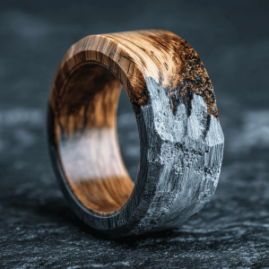 wooden rings
